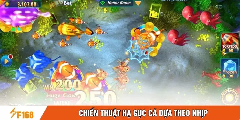 Chiến thuật hạ gục cá dựa theo nhịp
